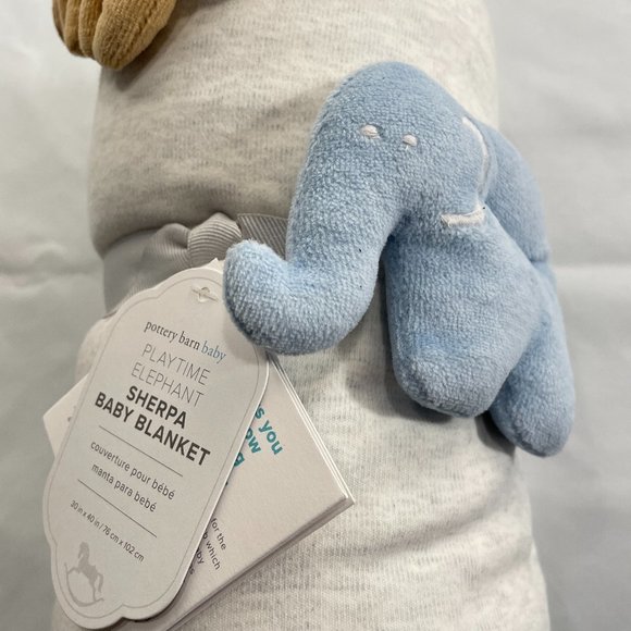 Pottery barn store crib blanket